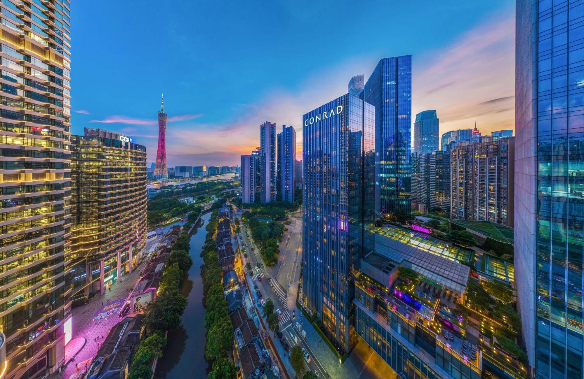 Conrad Guangzhou Hotel Eksteriør billede