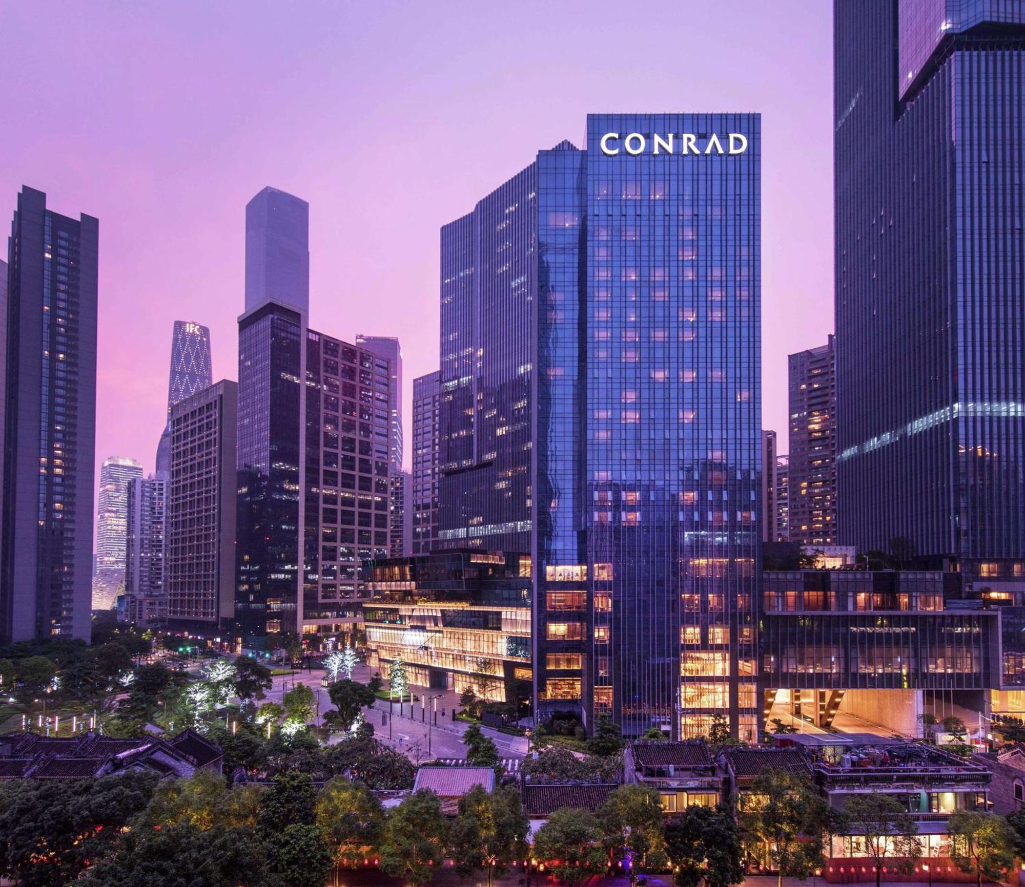 Conrad Guangzhou Hotel Eksteriør billede